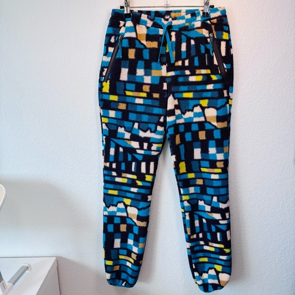 *RARE* Patagonia Men’s Synchilla Printed Fleece Pants - XS - Picture 2 of 8